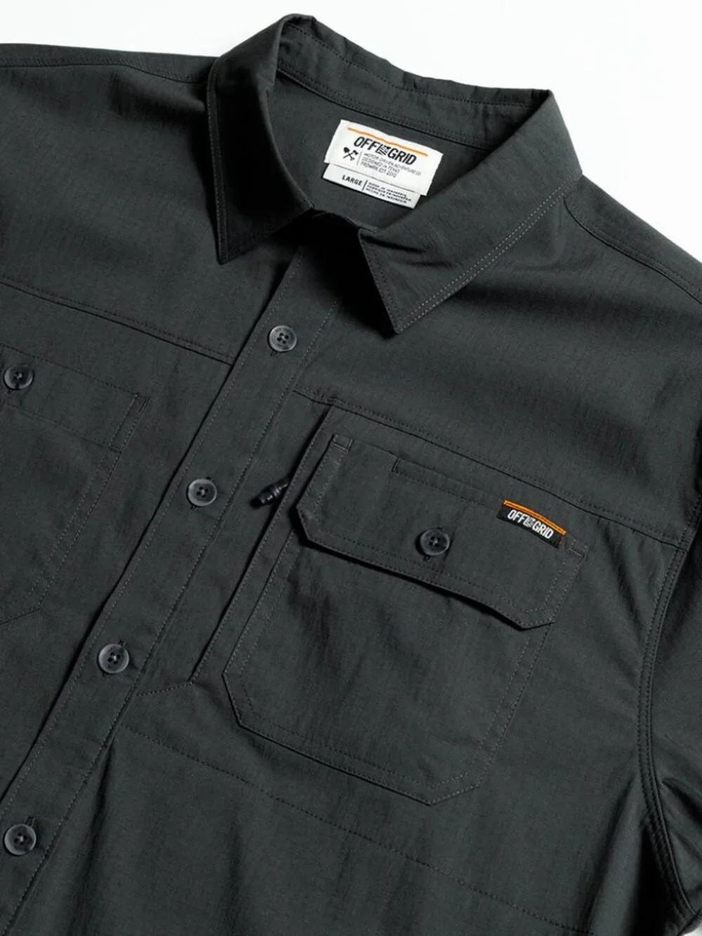 Off The Grid Surplus Thunderbolt SS Shirt - Vintage Black